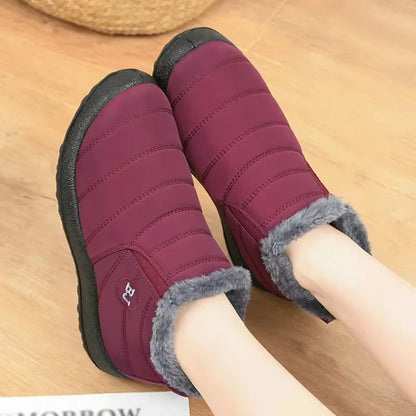 Waterproof Winter Boots for Women 2023 New Plush Snow Boots Women Ankle Boots Warm Black Couple Cotton Couples Platform Shoes